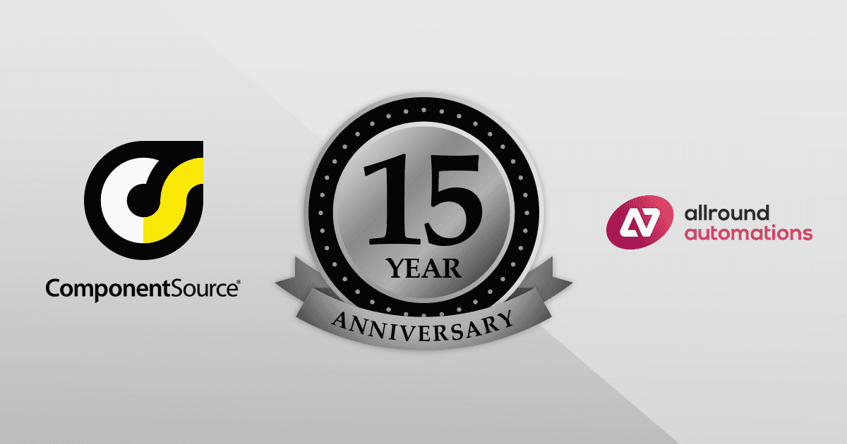 Allaround Automationsとのパートナーシップ15周年を祝賀