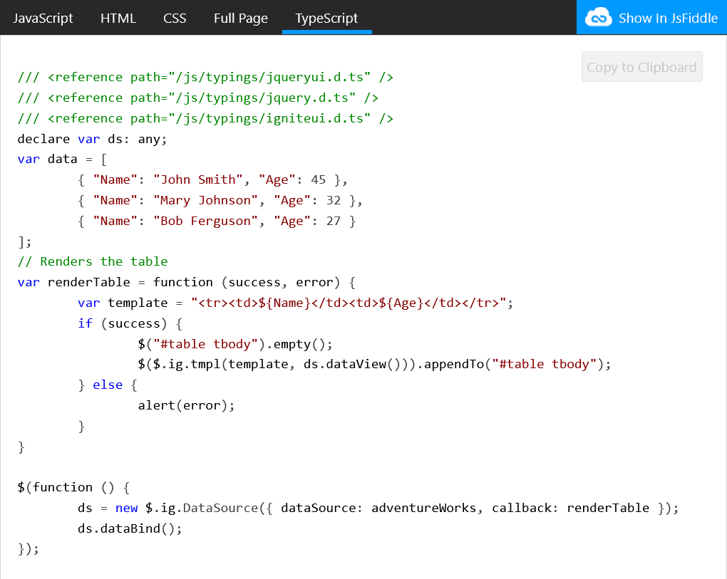 Infragistics Ultimate UI for ASP.NET MVC Data Source 商品画像