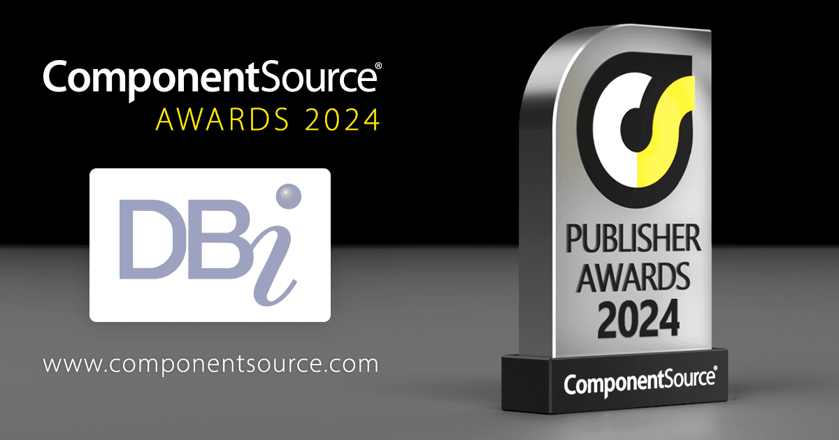 DBI TechnologiesがComponentSourceの賞を受賞