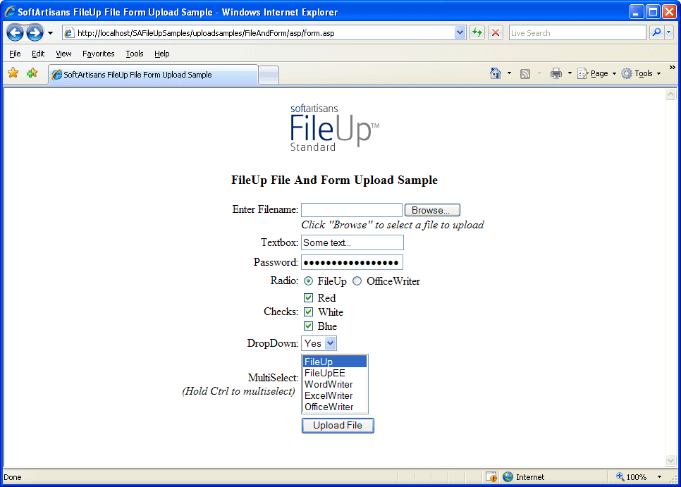 FileUp Standard （英語版） 商品画像
