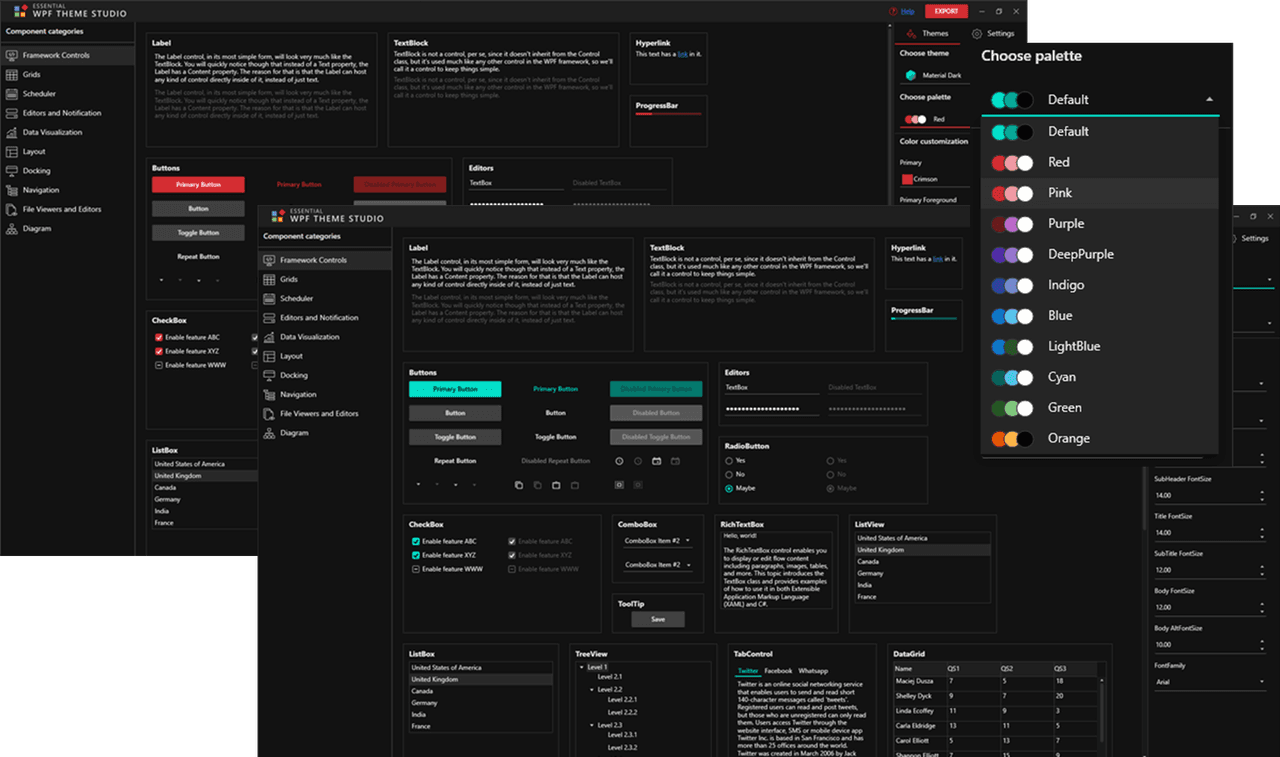 Syncfusion WPF UI Layout and Design Controls 商品画像
