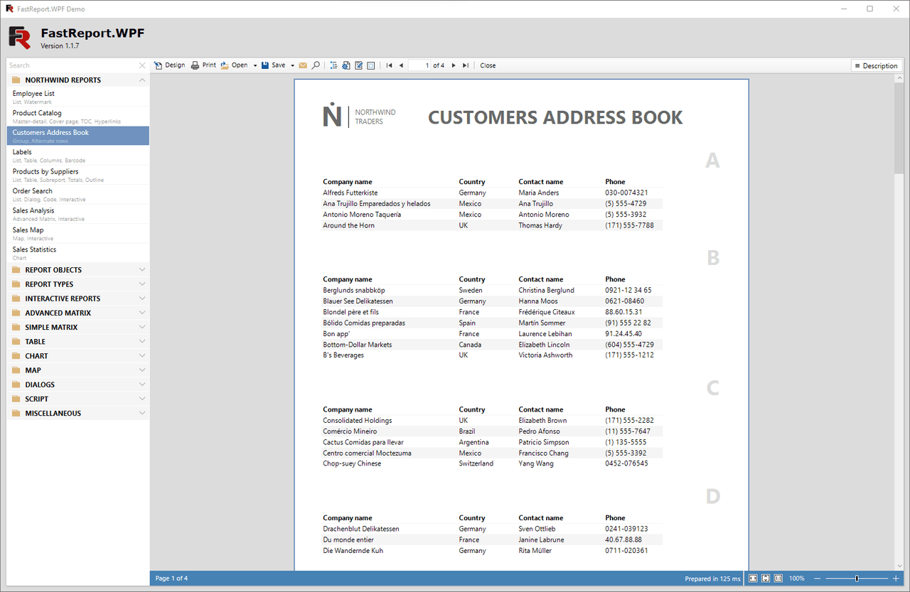 FastReport WPF（英語版） 商品画像