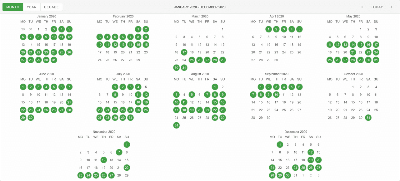 Smart UI Calendar for Vue 商品画像