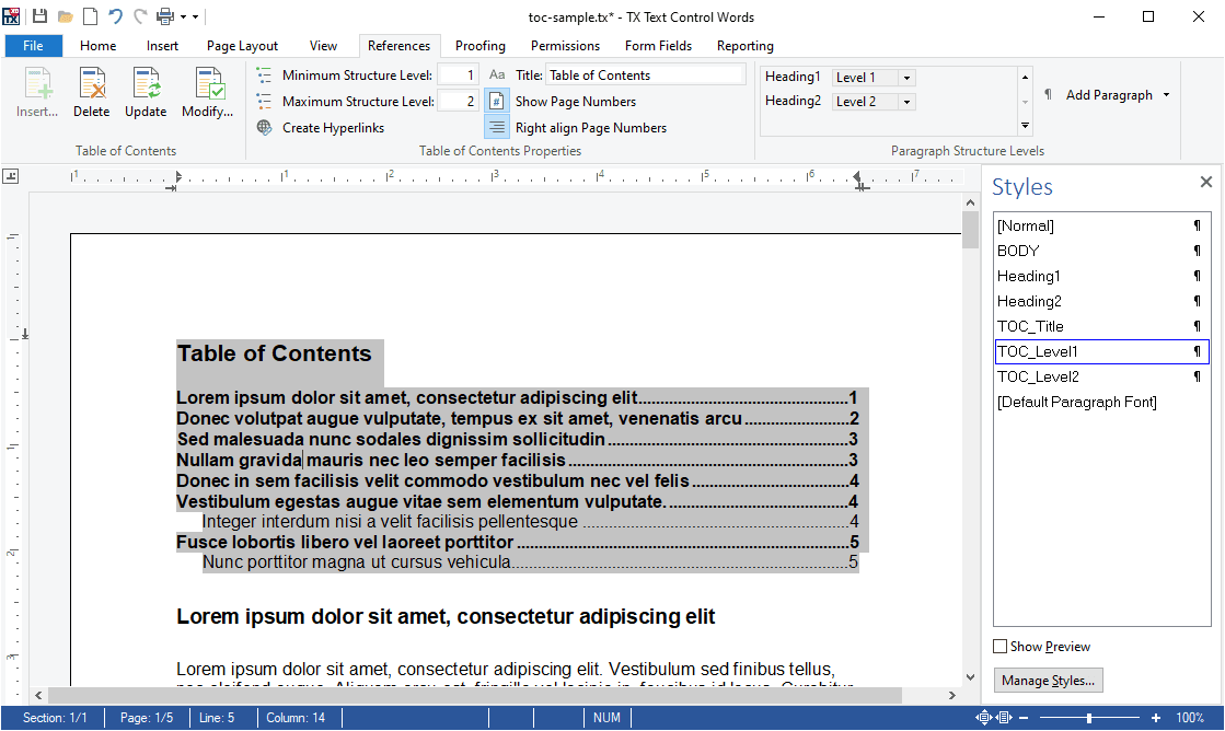 TX Text Control .NET for WPF 商品画像
