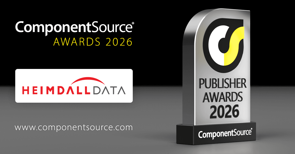 Heimdall Data、ComponentSourceアワードを受賞