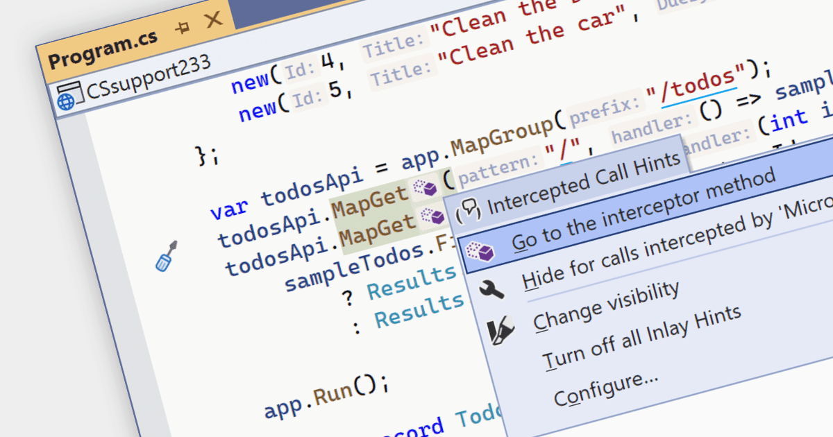 C# 12 のサポートを拡充しコーディングを改善