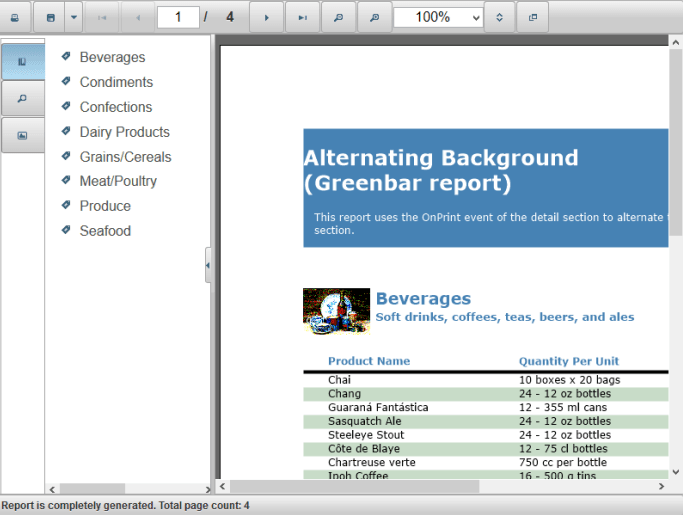 ComponentOne ASP.NET Web Forms ReportViewer 商品画像