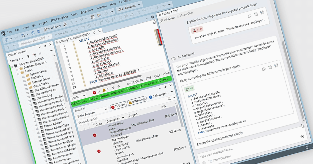 AIを使った自然言語をSQLに変換
