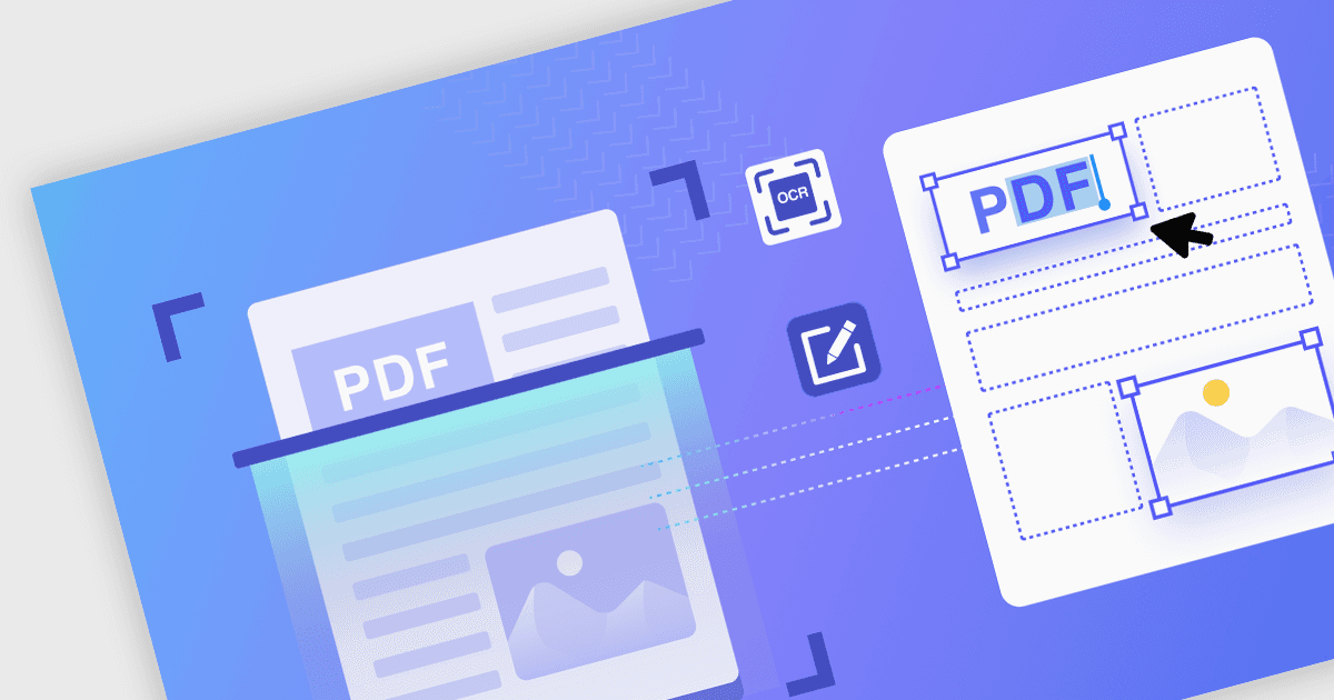 スキャンしたドキュメントを編集および検索可能なPDFに変換