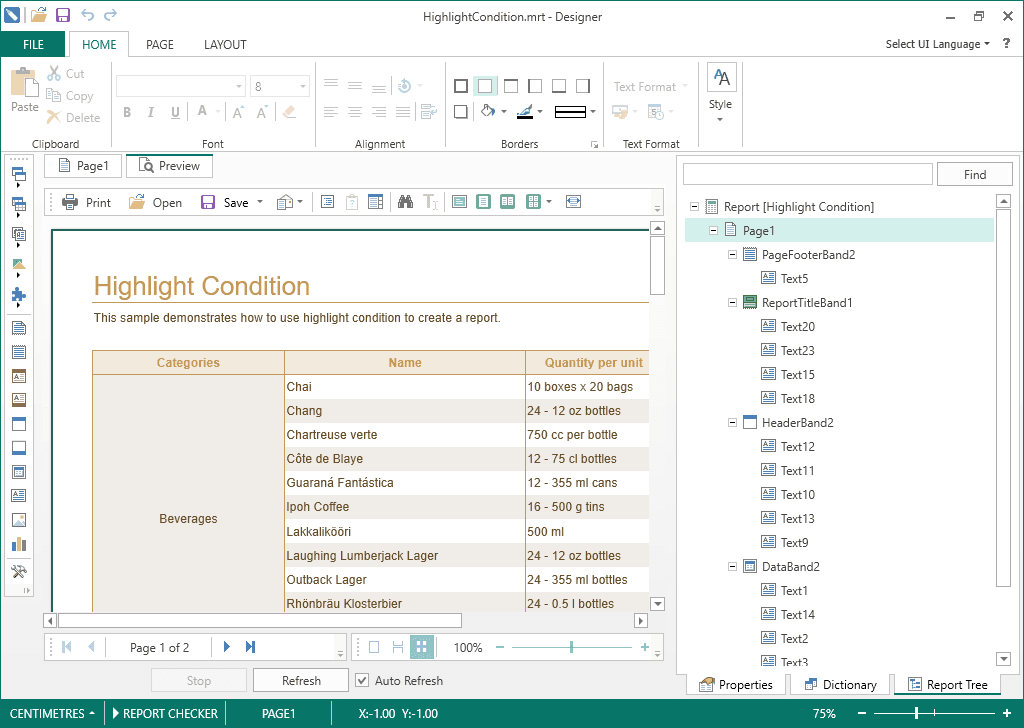 Stimulsoft Reports.WPF（英語版） 商品画像