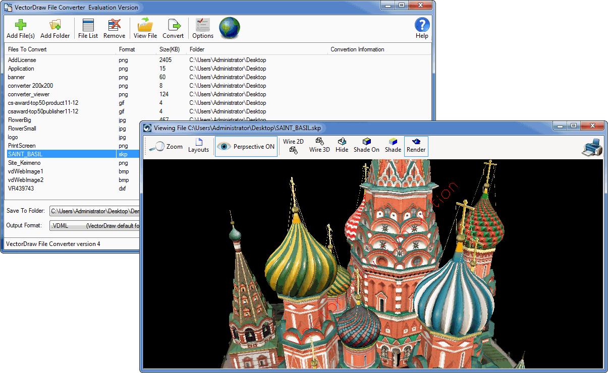 VectorDraw File Converter（英語版） 商品画像