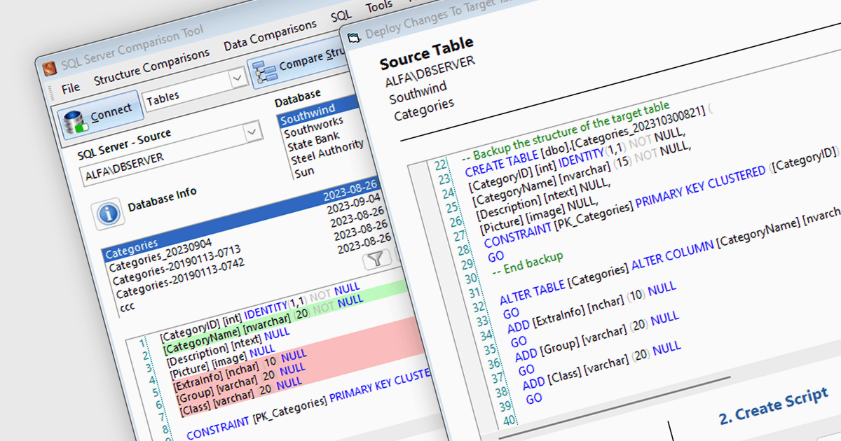 MySQLのデータの変更を簡単に比較・デプロイ