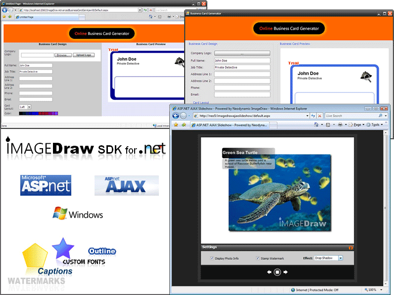 Neodynamic ImageDraw SDK for .NET（英語版） 商品画像