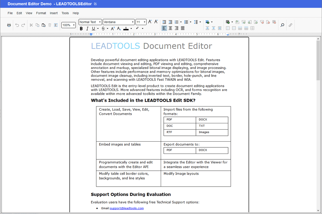 LEADTOOLS Edit SDK 商品画像
