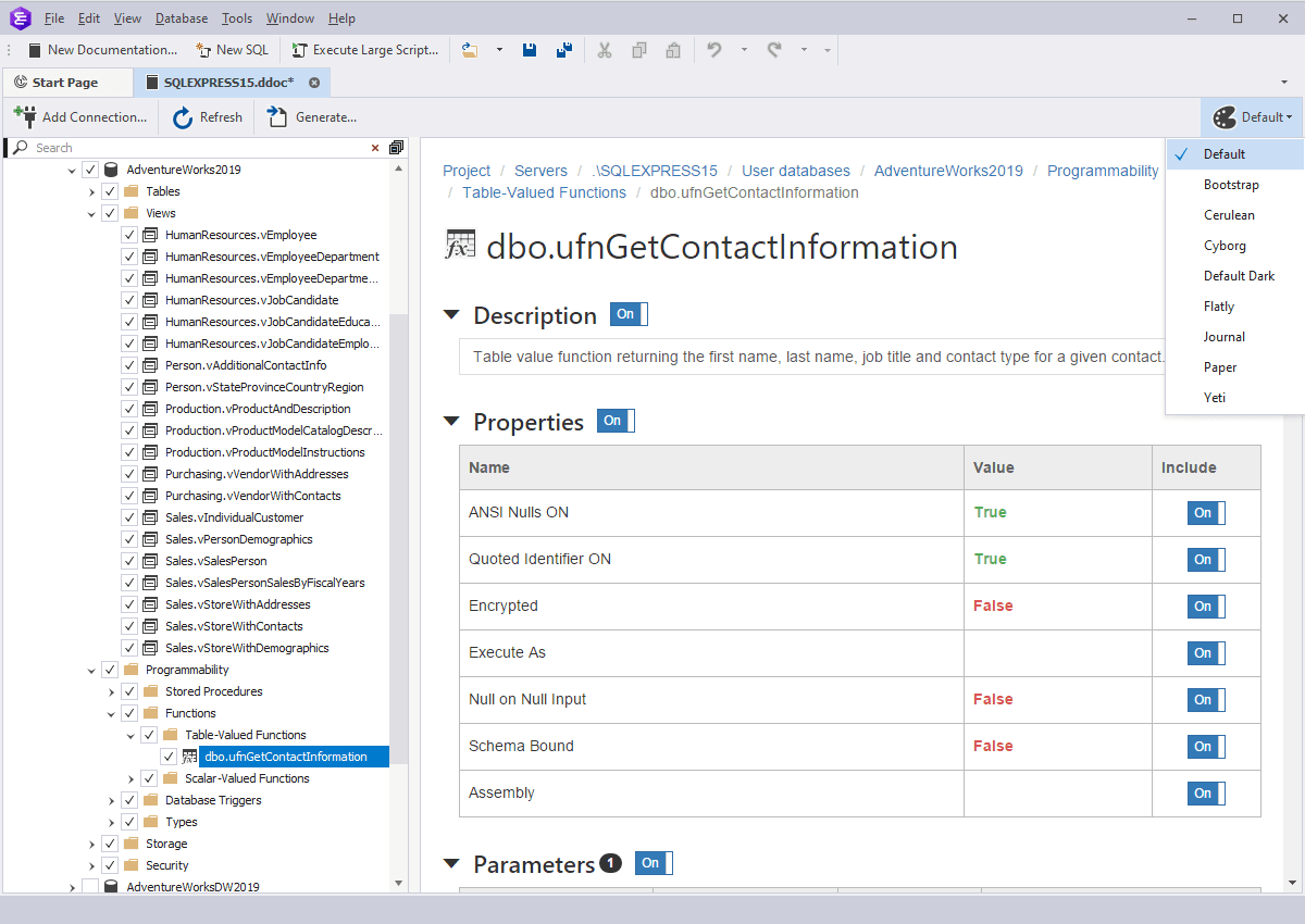 dbForge Documenter 商品画像