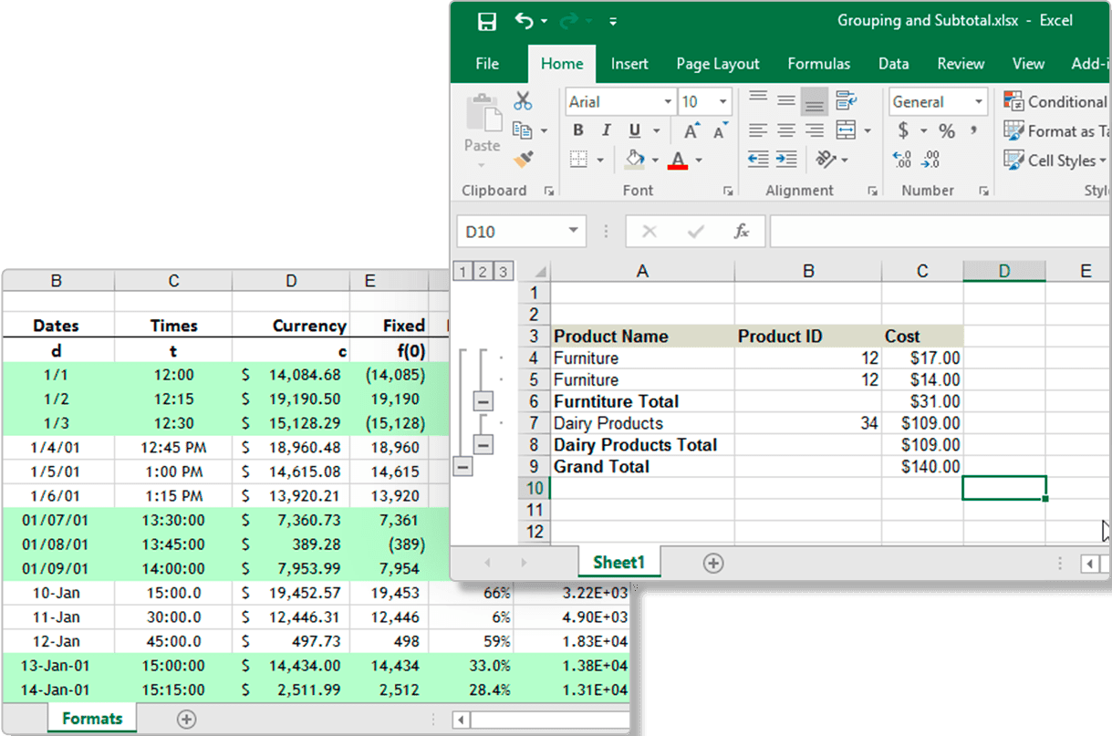 ComponentOne Blazor Excel 商品画像