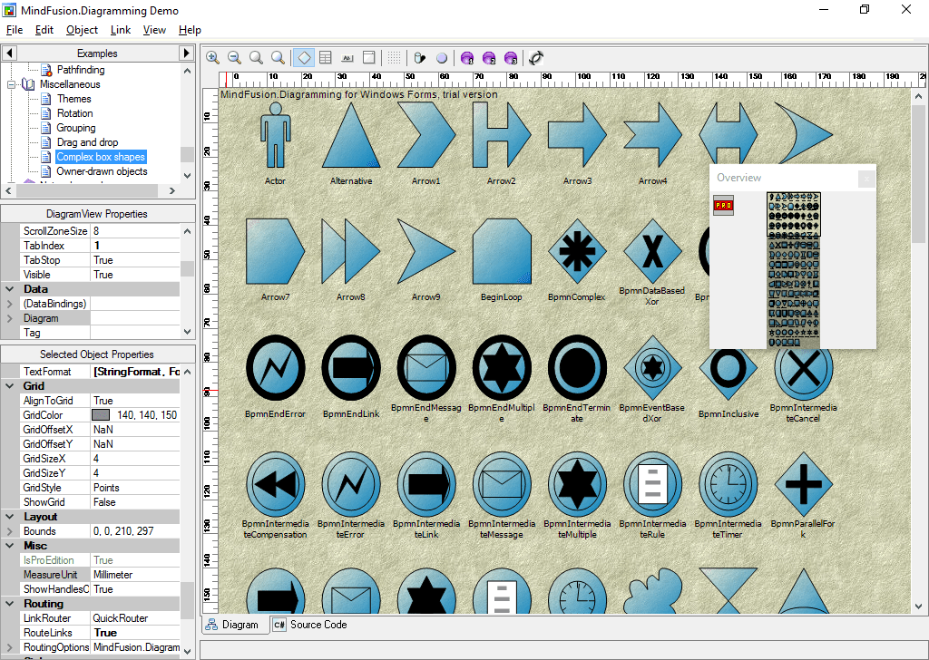 MindFusion.WinForms Pack（英語版） 商品画像
